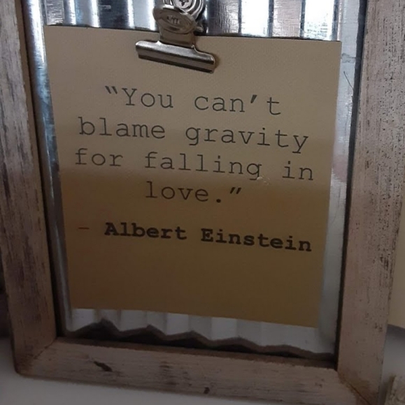 Rustic Galvanized Frame with Quote Lot of 4. - Picture 7 of 7